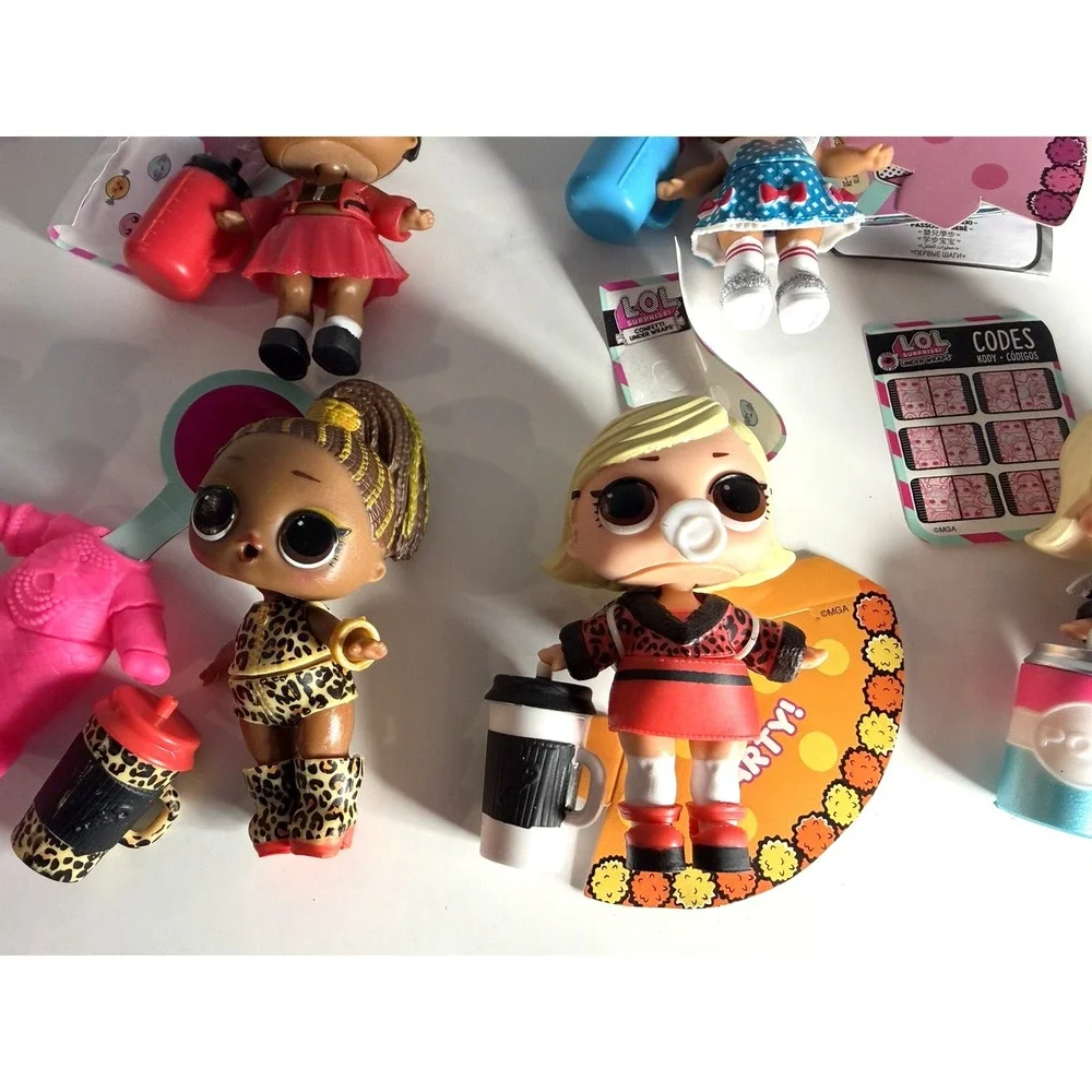 LOL Surprise Doll Lot w/ Capsules Carry Cases Accessories Huge Mixed Bundle
